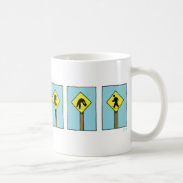 "Verlieren Sie Ihren Kopf nicht" Humorvolles Stree Tasse