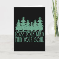 VERLIEREN SIE IHREN MIND Funny Wandern Wanderer