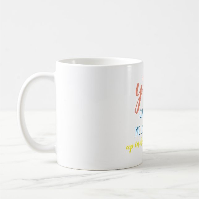 Verlieren Sie meine SinnesTasse Kaffeetasse (Links)