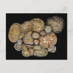 Verlieren Sie sich in den Felsen Postkarte