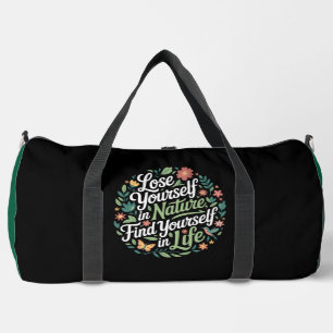 Verlieren Sie sich in der Natur, finden Sie das Le Duffle Bag