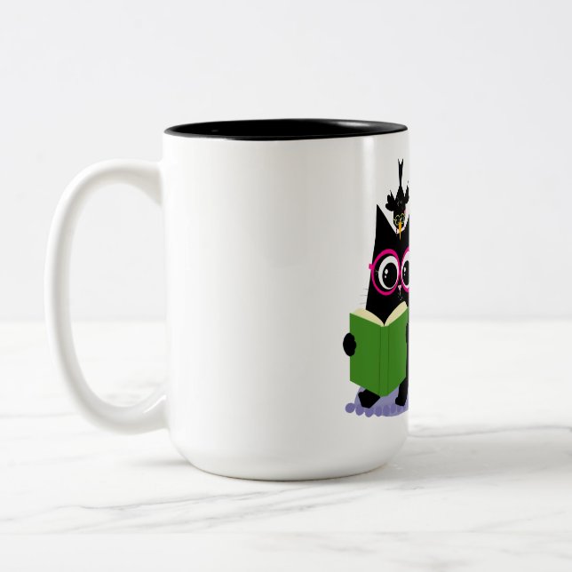 Verlieren Sie sich in einem guten Buch - Tasse (Links)