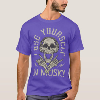 VERLIEREN SIE SICH IN MUSIK vintage T-Shirt