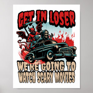 Verlieren Sie sich, wir schauen Beängstigende Film Poster