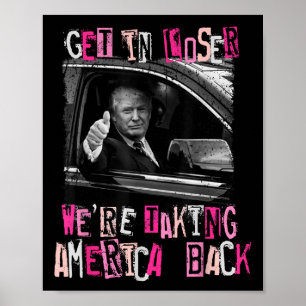Verlieren wir uns, wir bringen Amerika zurück - Tr Poster