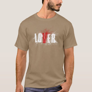 Verlierer Liebhaber Verlierer Club Halloween Wortw T-Shirt