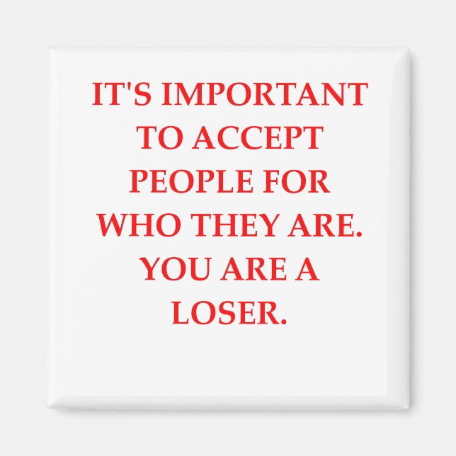 Verlierer Magnet (Vorne)