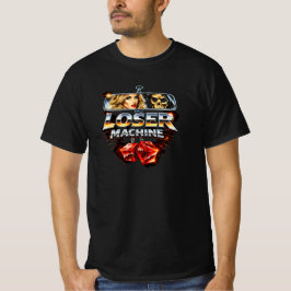 Verlierer-Maschine – Retro-Outlaw-Würfel-Grafik T-Shirt