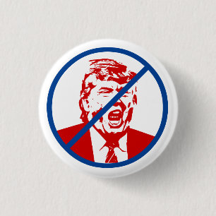 Verlierer-Trumpf-Knopf: "KEIN TRUMPF " Button