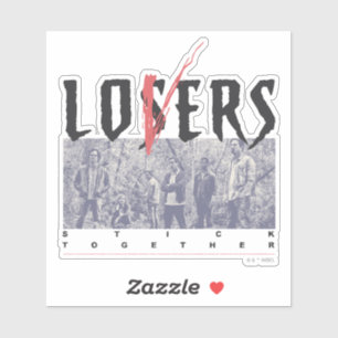 Verlierer zusammenhalten aufkleber