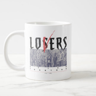 Verlierer zusammenhalten Jumbo-Tasse