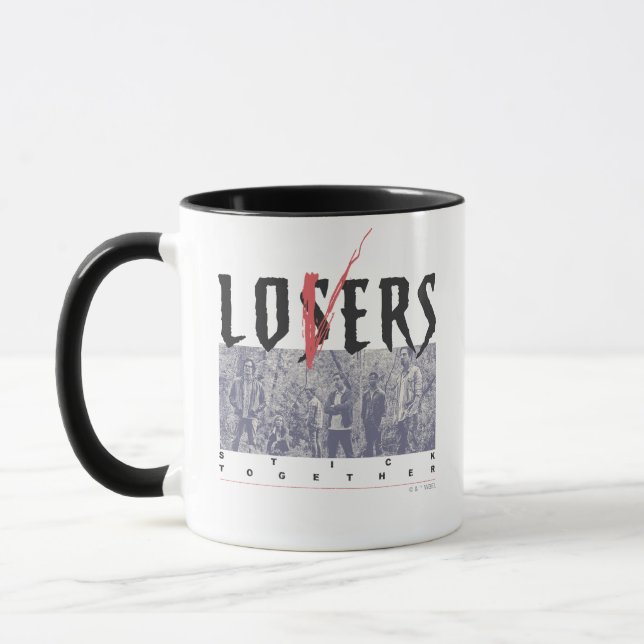 Verlierer zusammenhalten tasse (Links)