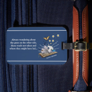 Verliert in einem Quatrain von Adiela Akoo Gepäckt Gepäckanhänger