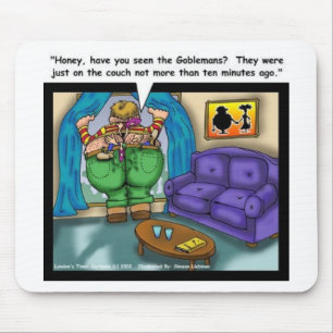 Verlierter im Crack Funny Cartoon Geschenke Sammle Mousepad