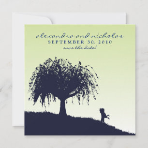 Verlobte Ankündigung Datum freihalten: Salbei