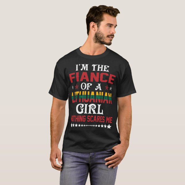 Verlobte des litauischen T-Shirt (Vorne ganz)