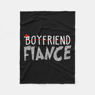 Verlobte Fiance Christmas Pajamas Verlobte Paare m Fleecedecke