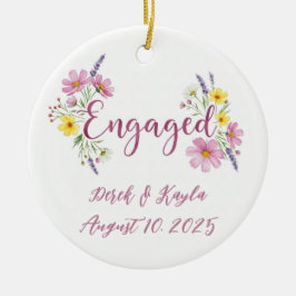 VERLOBTE KERAMIK KERAMIK ORNAMENT