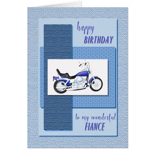 Verlobte, Motorrad Geburtstag (Vorne)
