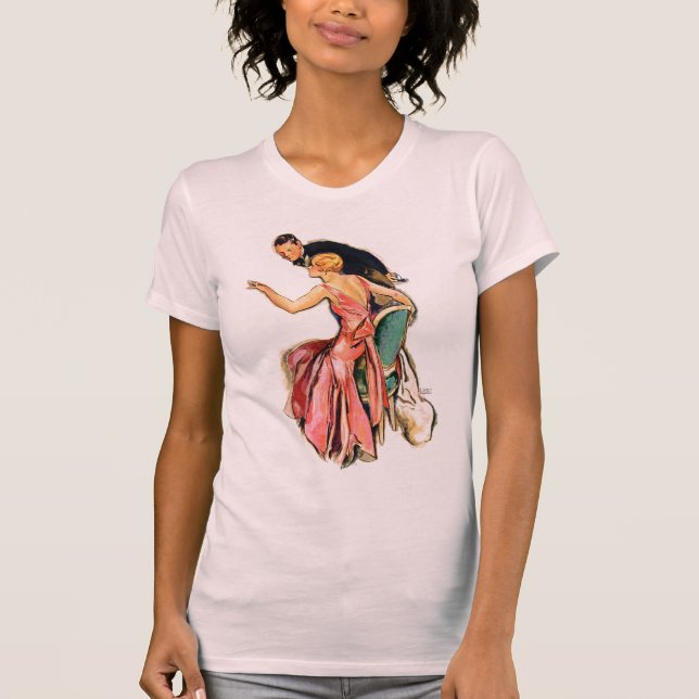 Verlobte Paare T-Shirt (Vorderseite)