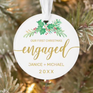 Verlobte Wasserfarbe  Wasserfarbe Ornament