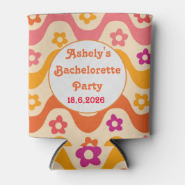 Verlobter Retro-70er Bachelorette Dosenkühler