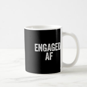 Verlobtes Af-Shirt Neuvermählte Braut und Bräuche Kaffeetasse