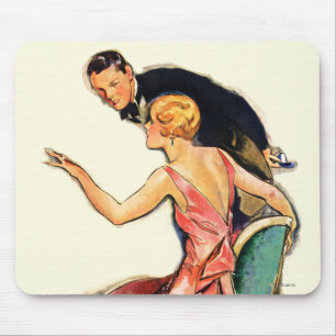 Verlobtes Paar Mousepad