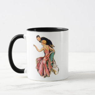 Verlobtes Paar Tasse