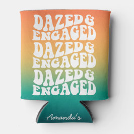 Verlobtes Retro-Brautparty Dosenkühler