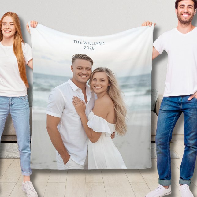 Verlobung Geschenk Fleece Blanket Custom neu (Von Creator hochgeladen)