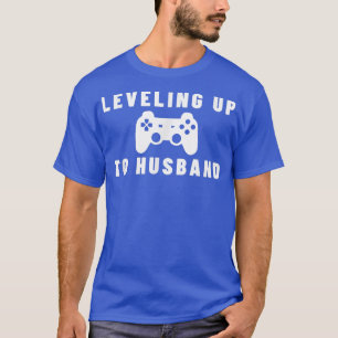 Verlobung Geschenk für Groom Ehemann Bachelor Part T-Shirt