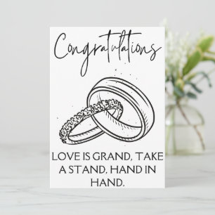 Verlobung Herzlichen Glückwunsch Einladung