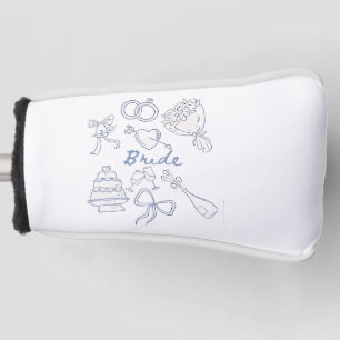 Verlobung Hochzeit Paare Ehefrau Golf Headcover