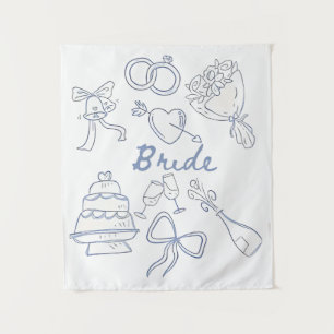 Verlobung Hochzeit Paare Ehefrau Wandteppich