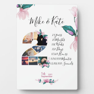 Verlobung Hochzeitsszenario zum Jubiläum neu verhe Fotoplatte