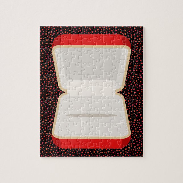 Verlobung Ring Box Jigsaw Puzzle (Vertikal)