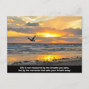 Verlobung Sunrise Postcard Daytona Beach, FL Postkarte