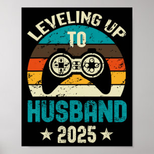 Verlobung-T-Shirt für Gamerraum bis hin zu Stoßdäm Poster