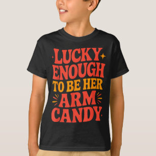 Verlobung Verlobter Paar glücklich genug hier zu s T-Shirt