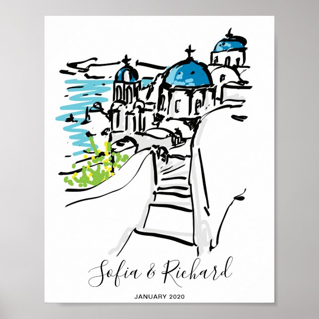 Verlobung, Vorschlag, Jubiläumsgeschenk Poster (Vorne)