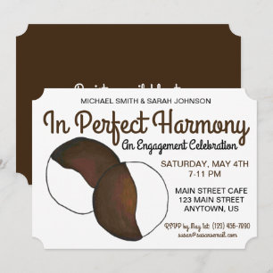 Verlobung Wedding Party NYC Schwarz-weiß Cookie Einladung