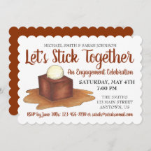 Verlobung Wedding Party Sticky Toffee Pudding