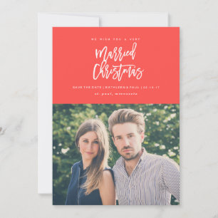 Verlobung Weihnachtskarte, Save the Date Weihnacht