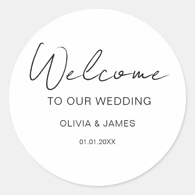 Verlobungen und Veranstaltungen zum Jahrestag der  Runder Aufkleber (Vorderseite)