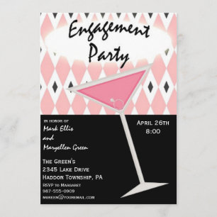 Verlobungs-Party Einladung