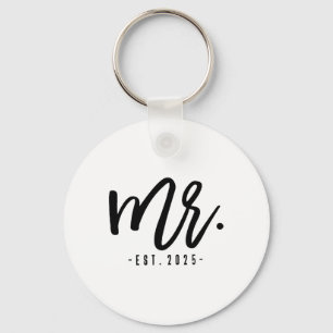 Verlobungsfeier Ehemann und Ehefrau passendes Paar Schlüsselanhänger