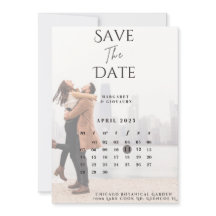 Verlobungsfoto-inspiriertes Save-the-Date