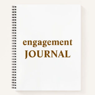 Verlobungsjournal und Erinnerungsbuch   Verlobung  Notizbuch