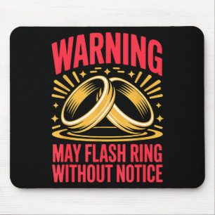 Verlobungsring Ehefrau Ehemann verlobt Verlobung  Mousepad